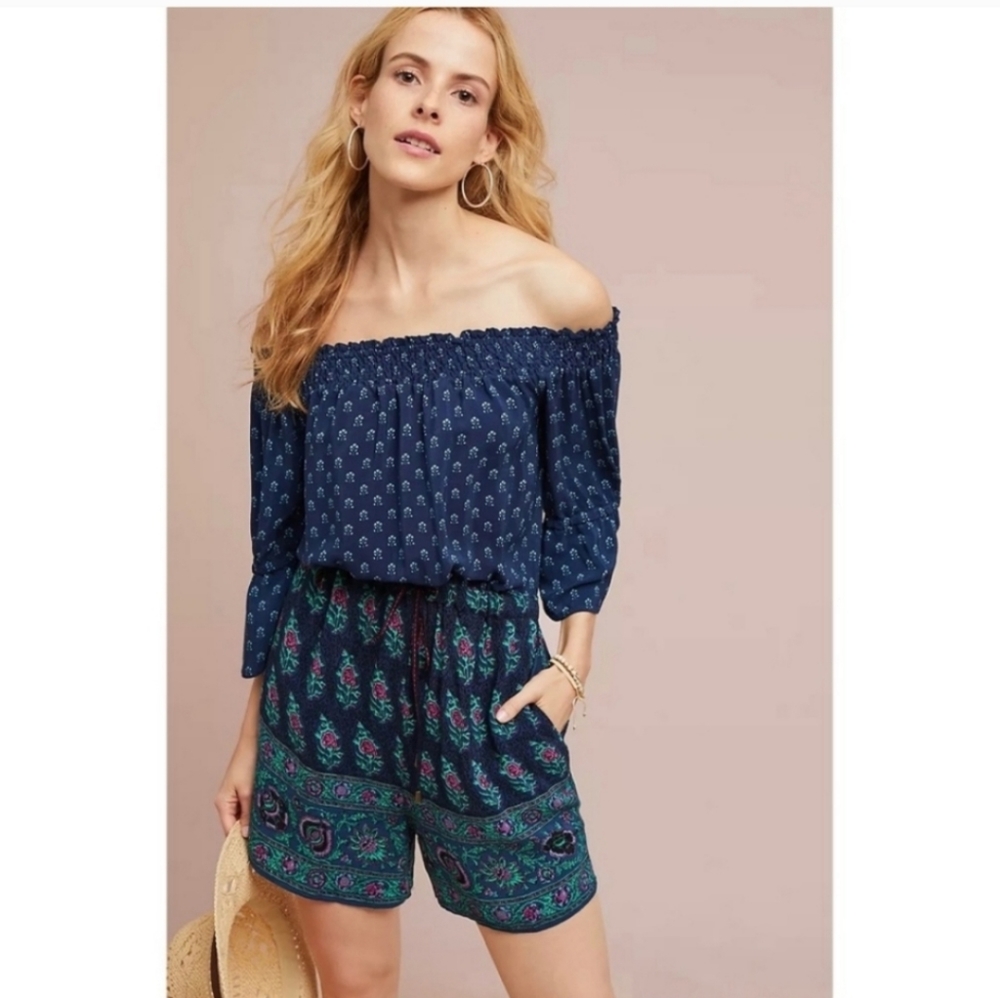 Ett:twa anthropologie romper size small